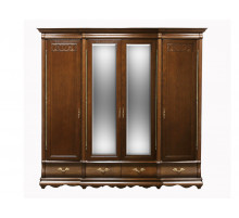 Шкаф для одежды Оскар ММ-216-01/04 (орех)