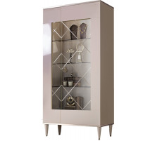 Шкаф витрина Rimini РМВ2-2С правый (слоновая кость)